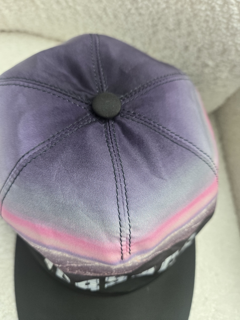 VERSACE EUC Multicolor Nylon Baseball Cap – Size 58 - Picture 6 of 14